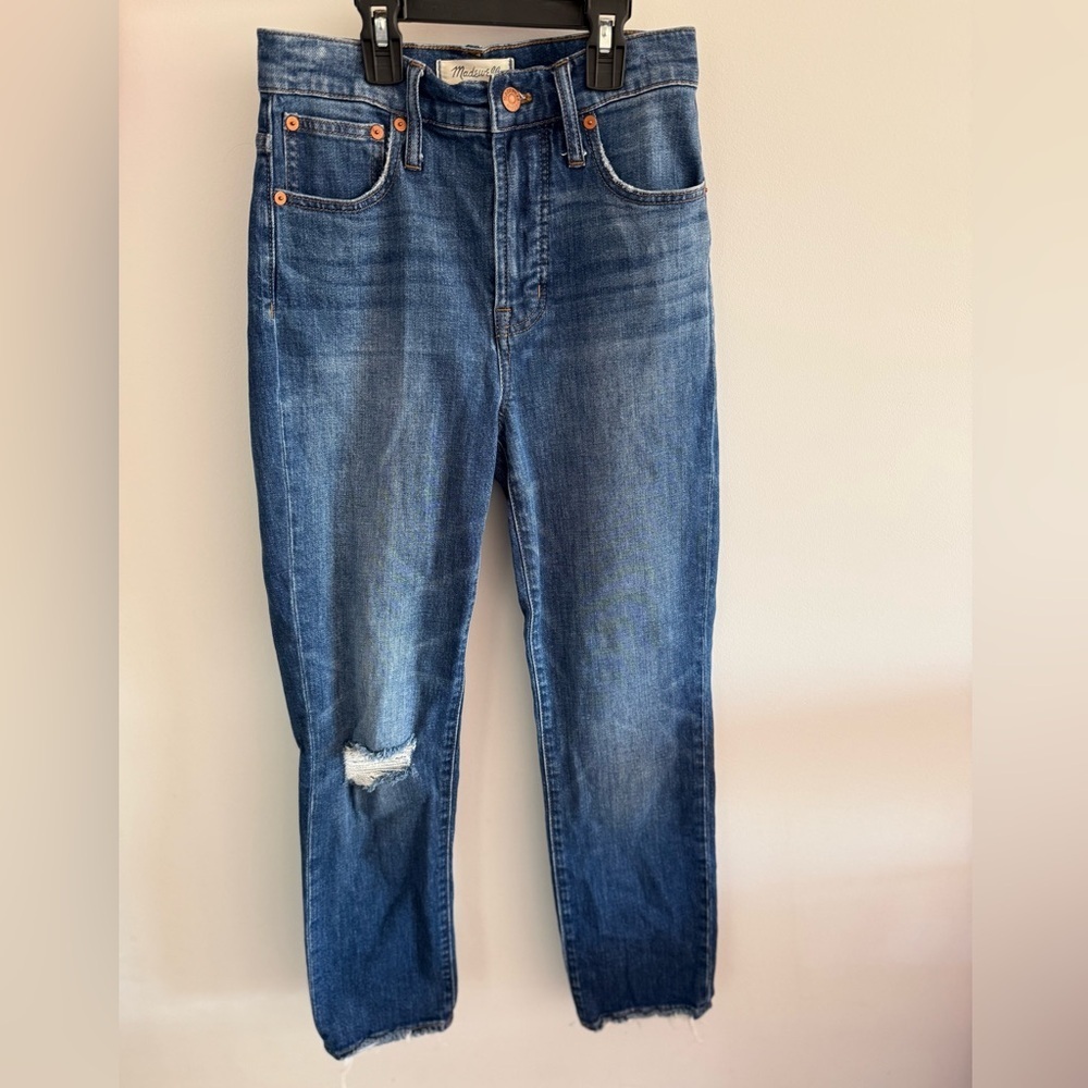 Madewell Perfect Vintage Crop Jean Size 24 - Picture 2 of 6